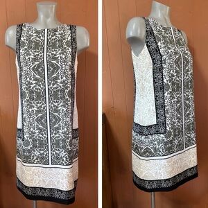 Vince Camuto Sleeveless Print Dress 4